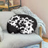 Nursing Pillow Cover Black Cow Breast Feeding Pillows for Babies Boys & Girls Soft Breathable Nursing Pillow Case U