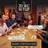20-40 14+, 2-6 Sharks of Wall Street Auction Core Bidding Card Game Portable, Quick, Entertaining, Easy To Learn
