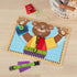 Melissa & Doug Basic Skills Puzzle Board - Wooden Activity Board for Fine Motor Skills, Ages 3+