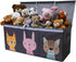 SoftOwl Extra Large Toy Storage Organizer with Lid - Sturdy, Collapsible Toy