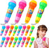 Woanger 20 Pieces Echo Microphone Toy Play Microphones for Kids Bulk Fun