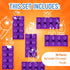 Strictly Briks Classic Bricks Starter Kit - Purple, 96 Pieces, 2x4 Studs, Building Creative Play Set for Ages 3 and Up