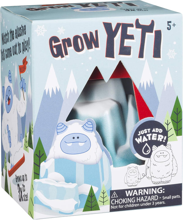 Toysmith Hatchin' Grow Yeti, Just Add Water Fun DIY Kit, 6913 Small
