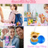 12 PCS Easter Eggs Filled with Mini Plush Animal Toys, Easter Basket Stuffers for Toddler Boys Girls, Plastic Easter
