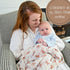 100% Muslin Cotton Swaddle Blanket, Gender Neutral Newborn Nursery Essentials for Girls and Boys, Monkey Print
