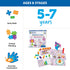 MathLink Cubes Kindergarten Math Activity Set, 115 Pieces, PreK Manipulatives for Age 5+