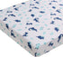 8 Set Set Stacker/3 YJM PC Dinosaur Crib Bedding for Baby Boys, Blue Nursery with Quilt/Sheet/Dust