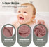 2 Pack 100% 32x32 Inch Spotted Play Hooded Baby Towels - Muslin Cotton for Newborns, Infants, Toddlers - Large Size