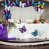 Sumind 10 Pcs Butterfly Balloons, Helium Foil Balloon Kit for Butterfly Party Supplies and Birthday Decoration