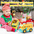 PLAY Yellow School Bus Toy for Toddlers with Figures and Driver | Lights/Music and One-Tap Music Off | Interactive Role