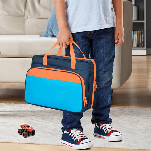 34 1:64 CURMIO Monster Trucks Carrying Case Compatible with Monster Jam, Monster Truck Bag Holding Scale Toy Cars