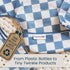 Tiny Twinkle Universal Stroller Organizer with Adjustable Strap - Waterproof Caddy Fits Baby Jogger, Nuna, Graco, Donna