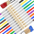 Paint Brushes for Kids, 22 Pcs Round and Flat Set, Easy Hold Toddler Paint Brushes for Acrylic Painting