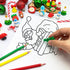 55 PCS Christmas Erasers for Kids Bulk, Puzzle Eraser Desk Pets Holiday Erasers for Classroom Rewards