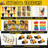 84Pcs Set BenLouis Construction Party Favors Excavator Theme Coloring Books Crayons Sticker Bulk for Kids Construction