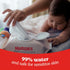 99% 10 Packs (560 Huggies Skin Essentials Baby Wipes, Hypoallergenic, Water, Flip Top Wipes Total)