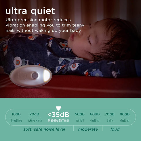 Trimmer Set Olababy Rechargeable Electric Baby Nail | Newborn Nail Clipper | Electronic File for Babies |