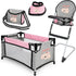 deAO Baby Doll Accessories Baby Doll Crib High Chair Diaper Bag Nursery