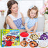 V-Opitos Arts and Crafts Kits for Kids - 12 Pack Paper Plate Crafts for Toddler Age 3-5, Fun Classroom Activity