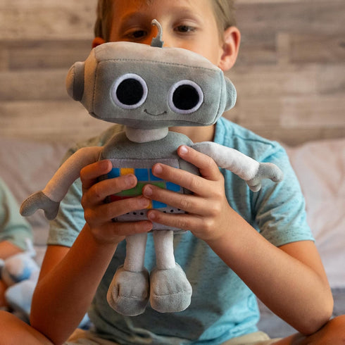 Listener Kids Jett The Robot Plush Toy - Stuffed Robot