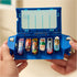 1 Playsets 3 HEX Bots Nano On-The-Go Launcher with Bonus Flash Nano, Autonomous Mini Robot Sensory Toy and Carrying