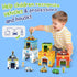 Vehicle,Cars&Community 1 2 3 Aizweb Toddler Sorting&Stacking Toys with Magnetic Wooden Helpers,STEM Building