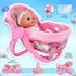 14" Set, 1 2 3+ SMILESSKIDDO Baby Doll with Washable Dolls Accessories, Lifelike Soft Babydoll Pretend Play Includes
