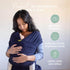 (735 lbs), Boba Baby Wrap Carrier Original Baby Sling Carrier for Newborns Soft, Secure, Hands-Free & Ergonomic, Ideal