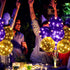 10 Set 100 Junkin Balloon Stand Kit for Centerpiece with LED String Light Pcs Balloons Light up Table Balloon Stand