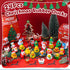 24 Pcs Christmas Rubber Ducks with a Bag, Christmas Stocking Stuffers for Kids, Santa Duckies for Xmas Party Favors