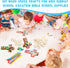 Blueweenly DIY Wood Cross Crafts for Kids Sunday School Supplies, 24 Unfinished Wood Crosses and Craft Materials