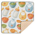 Caihoyu Baby Food Items Pattern - Watercolor Style Cute Foldable Baby Activity Play