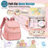 Backpack Backpack,Baby Straps,5 Weitars Diaper Bag Large Baby Diaper Bag with Changing Pad Travel Diaper Bag for Boys