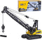 Qcar 1/50 Heavy Duty Construction Metal Crawler Crane, Truck Crane Vehicle Toys for
