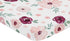 Pack Sweet Jojo Designs Burgundy Watercolor Floral Girl Fitted Mini Crib Sheet Baby Nursery For Portable Crib