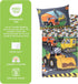 Set 4-Piece Sets Todays Kids Under Construction Toddler Bedding for Boys - Toddler Bed Comforter for Boys, Reversible