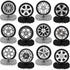 12 Pcs Race Car Centerpieces for Tables, Hot Wheel Decorations for Car Themed Birthday Party Decor