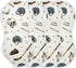 Mazeann Vintage Ice Hockey Balls Burp Cloths Baby Boys Girls Absorbent Soft Cotton