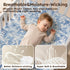 52"x28" Yoofoss Muslin Crib Sheets for Boys Girls, Organic Cotton Baby Crib Sheets for Standard Crib Mattress & Toddler
