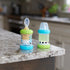 4+ Set 2- 4oz 100% (30182) Sassy Baby Food Nurser Months of Silicone Nipple and Spoon BPA-Free
