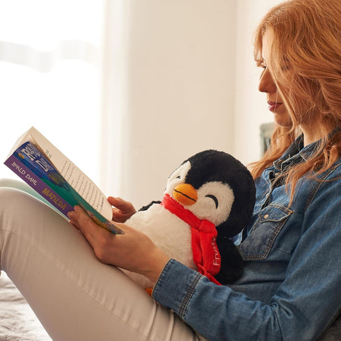 ODOXIA 3.1lb Weighted Penguin for Anxiety | Stuffed Plush for Kids & Adults | Weighted Plushies for Comfort