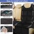 Car Seat Protector Covers for Child Carseat, Waterproof Non-Slip 600D Fabric with Storage Pockets, Large Size (Black)