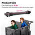 W2 2-Seater W2 Stroller Wagon Support Bar for WONDERFOLD Elite & Veer Wagon | Removable & Easy Install | Kids-Friendly