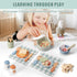 Set, Set 3 4 5 Pithfor Wooden Play Cooking Pretend Play Kitchen Accessories Toys for Kids Toddlers, Including Play