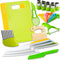Kids Knife Set for Real Cooking: 40 Pcs Montessori Kitchen Tools for Toddlers, Birthday Christmas Gifts