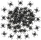 50 PCS Plastic Spiders, Realistic Mini Halloween Decorations, Educational Learning Toys for Party Supplies