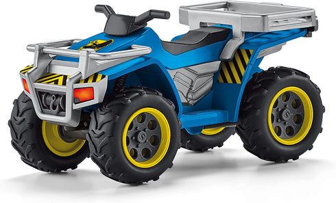 Schleich Dinosaurs Toy Set - Quad Escape from Velociraptor with ATV Truck for Boys and Girls, Ages 4+