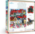 eeBoo: Piece and Love Whimsical Village 1000-Piece Square Jigsaw Puzzle for Adults and Families