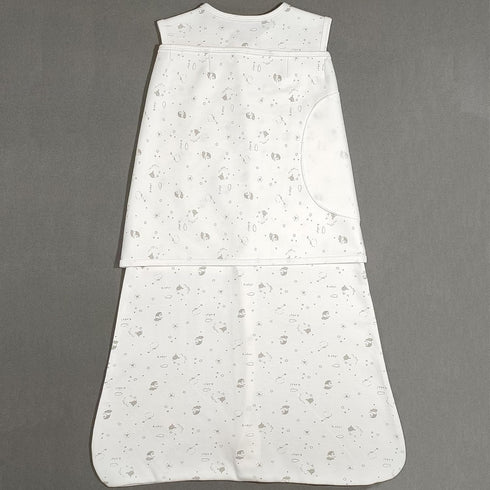 3-Ways 4 3-9 Swaddle Sack for Baby Sheep Pattern Adjustable Swaddling Sleeping Bag Cotton Wearable Blanket for Newborn