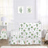 Tummy Sweet Jojo Designs Pink and Green Boho Watercolor Playmat Time Baby and Infant Play Mat for Cactus Floral